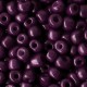 Glas rocailles kralen 6/0 (4mm) Aubergine purple